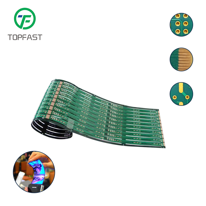 small LCD fpc circuit boards touch screen fpc high quality Bend   change shape flexible pcb boards
