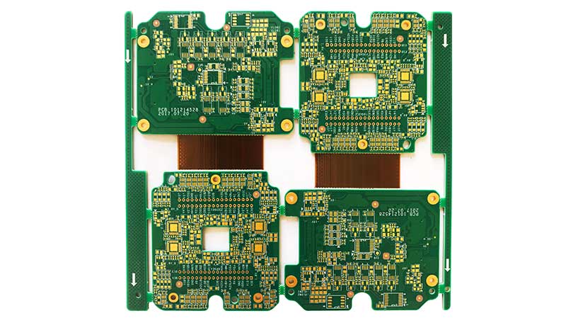 Non-Layered Rigid-Flex PCB