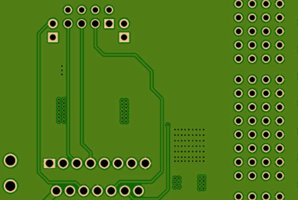 Anel anular PCB