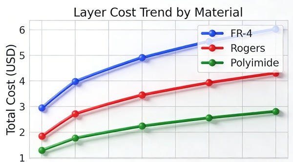 Materiaali- ja kerroskustannukset