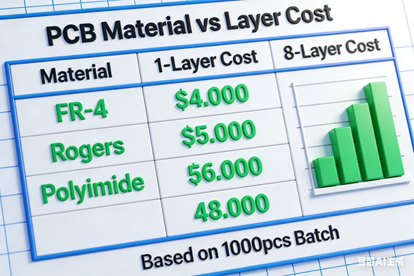Materiaali- ja kerroskustannukset