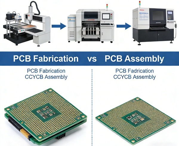PCB fabrication and PCB assembly