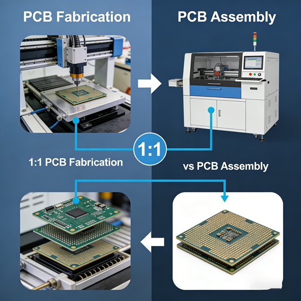 PCB fabrication and PCB assembly
