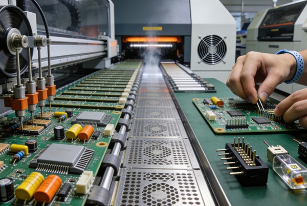 Assemblage de technologies mixtes