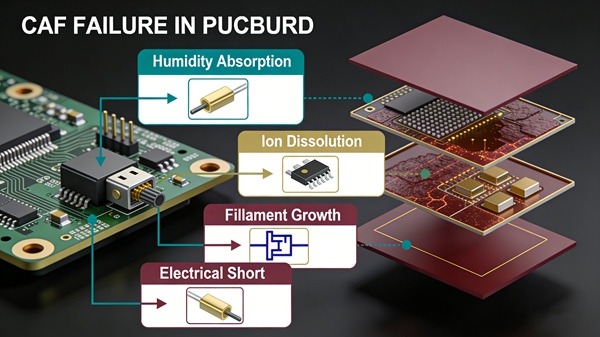 CAF-defect in PCB uitgelegd