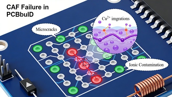 CAF-defect in PCB uitgelegd
