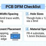 PCB DFM tarkistuslista