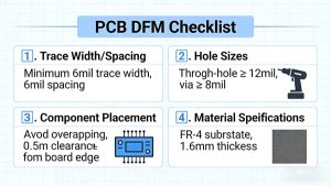 PCB DFM Checklist Before Sending Gerber Files to Manufacturing