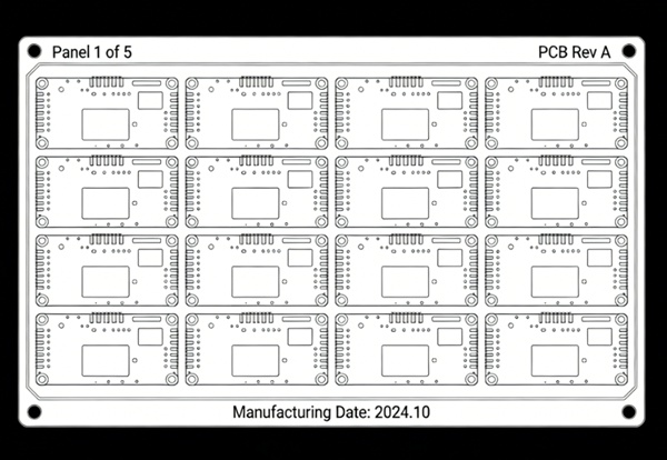 Diseño de panelización de PCB