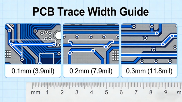 Largeur de la trace du PCB