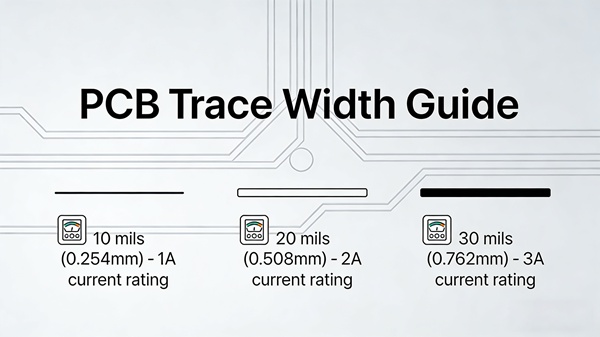 Largeur de la trace du PCB