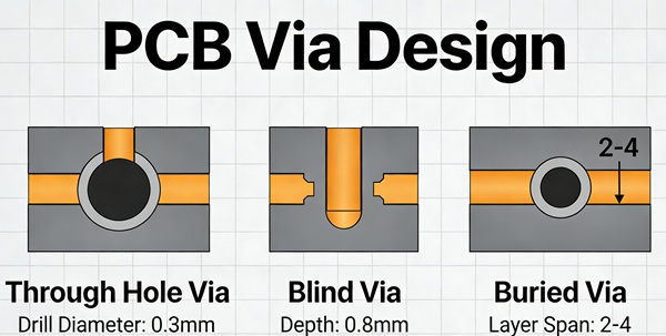 Progettazione delle vie dei circuiti stampati