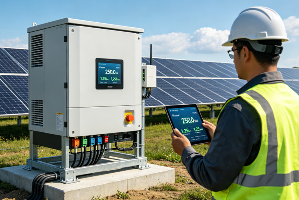 Omvormer voor zonne-energie