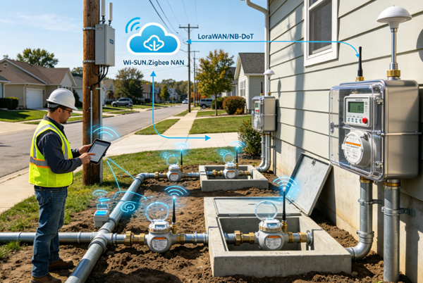 Contadores de agua y gas