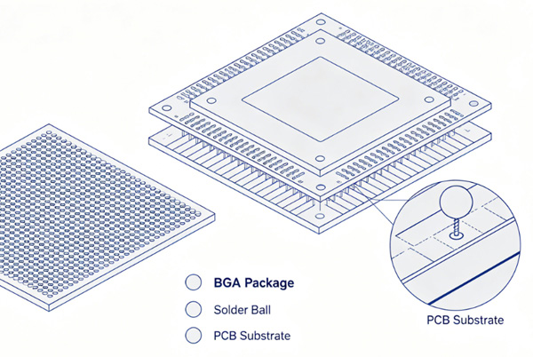 BGA-teknologi (Ball Grid Array)