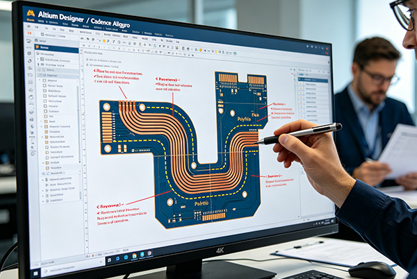 Esnek PCB Tasarım Dosyası İncelemesi