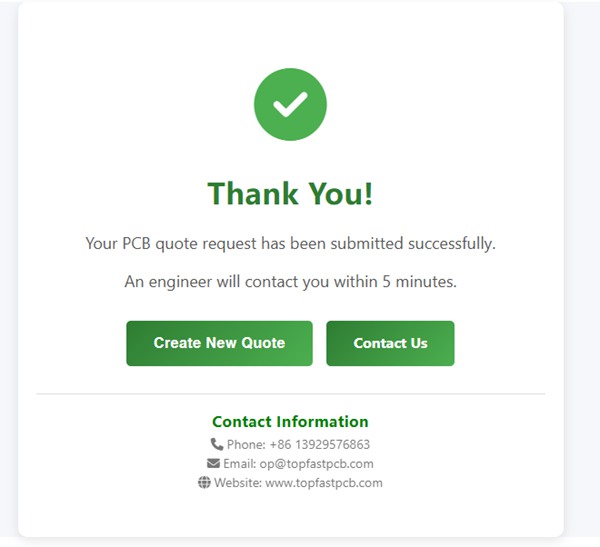 Submit a Request for Quote