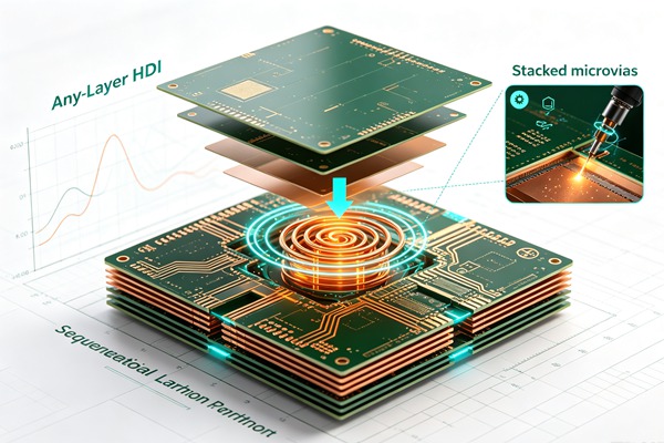 HDI PCB Sequential Lamination
