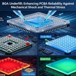 Underfill per BGA su PCB