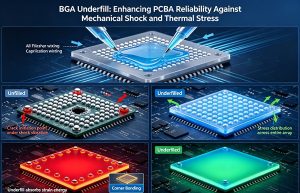BGA Underfill: Enhancing PCBA Reliability Against Mechanical Shock and Thermal Stress
