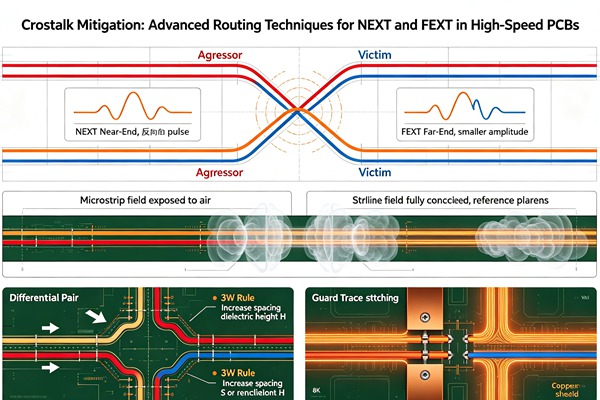 PCB Crosstalk Mitigation